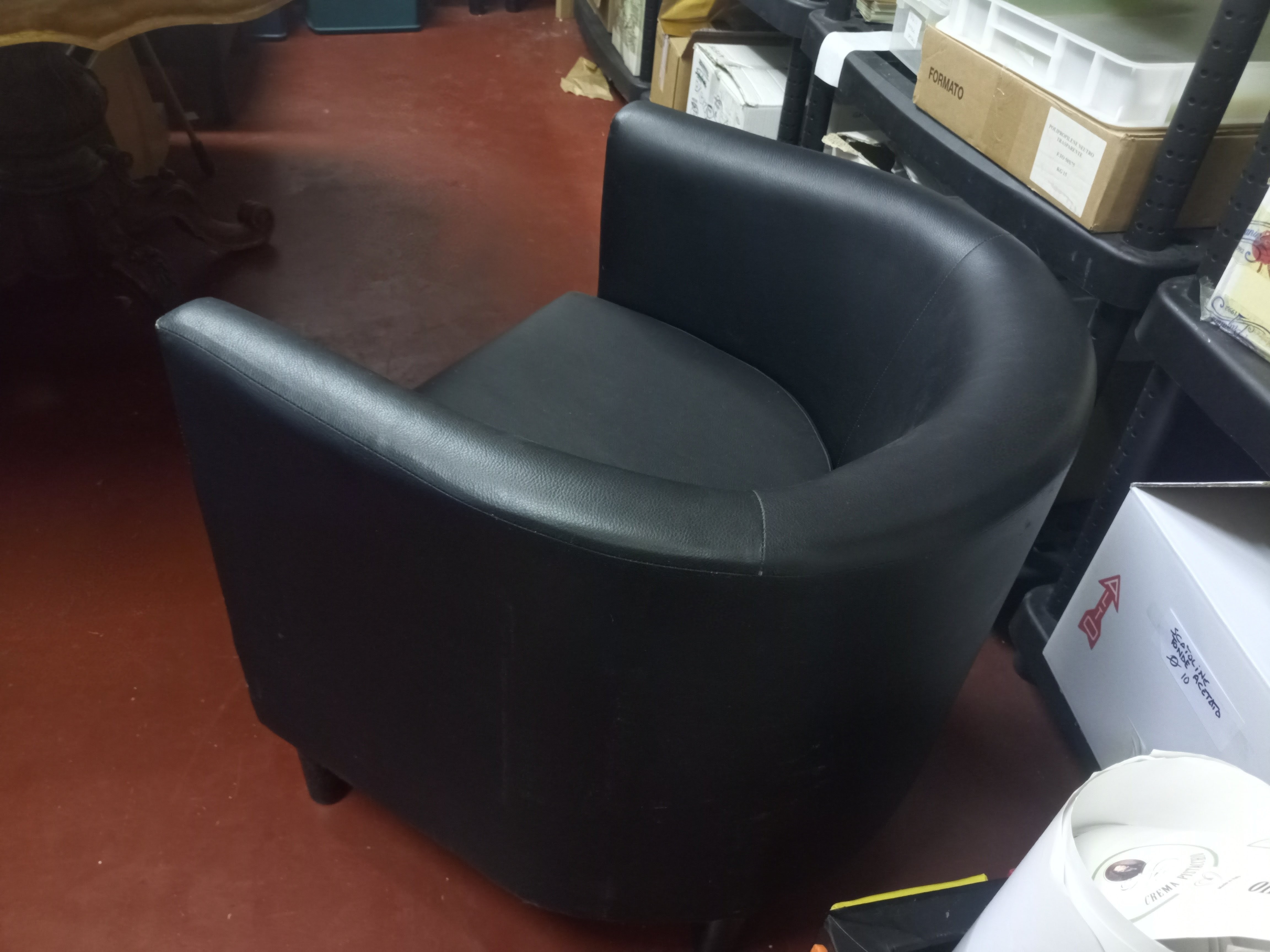 4 Poltrone IKEA Solsta - Ecopelle, ottime condizioni in vendita - foto 2