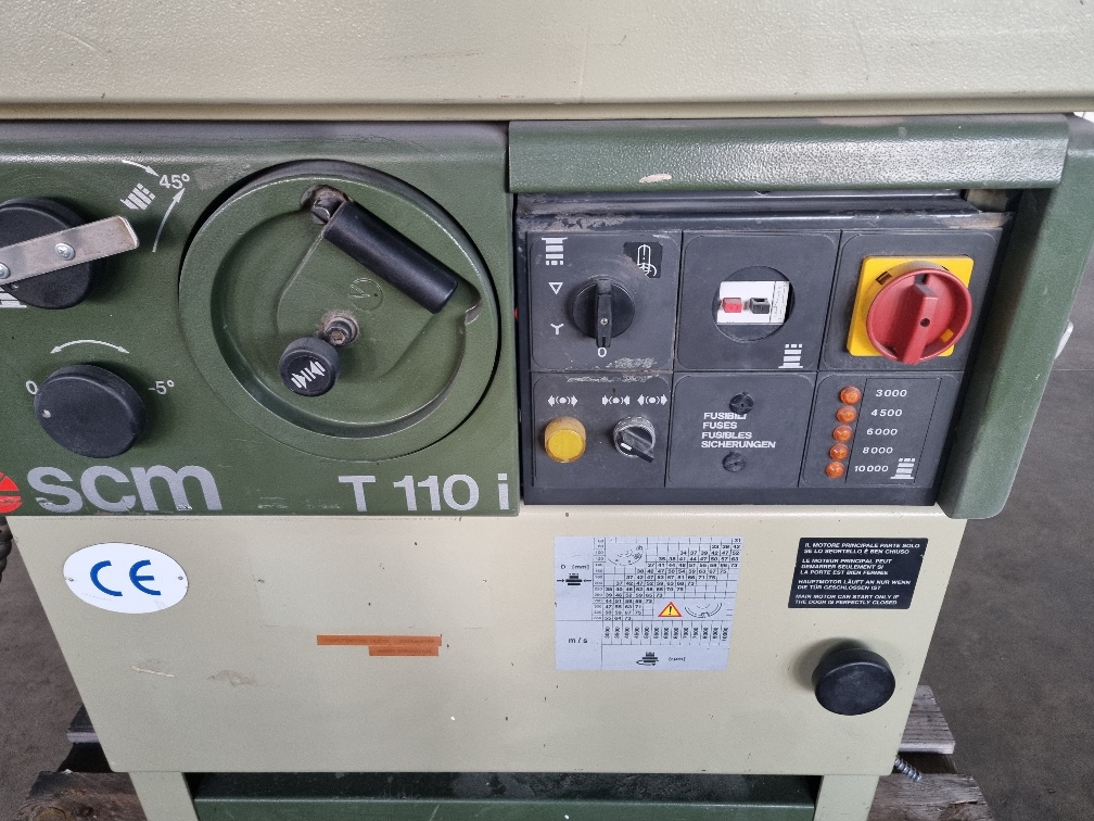 Toupie con albero inclinabile - SCM T110i in vendita - foto 8