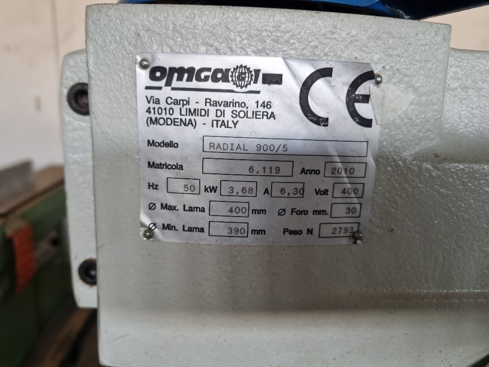 Sega radiale - OMGA RADIAL 900/5 in vendita - foto 4