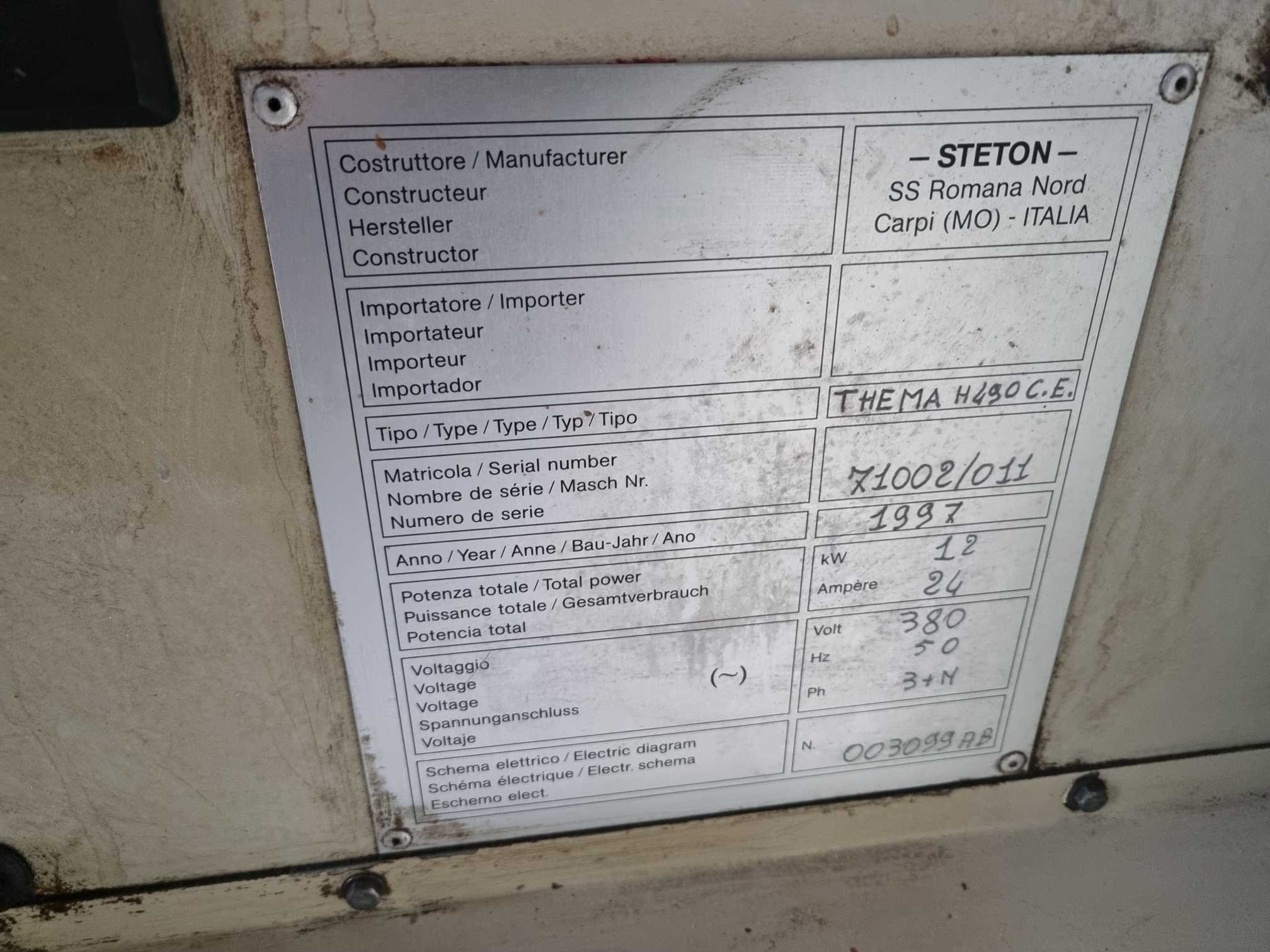 Tenonatrice programmabile - STETON THEMA H490 in vendita - foto 6