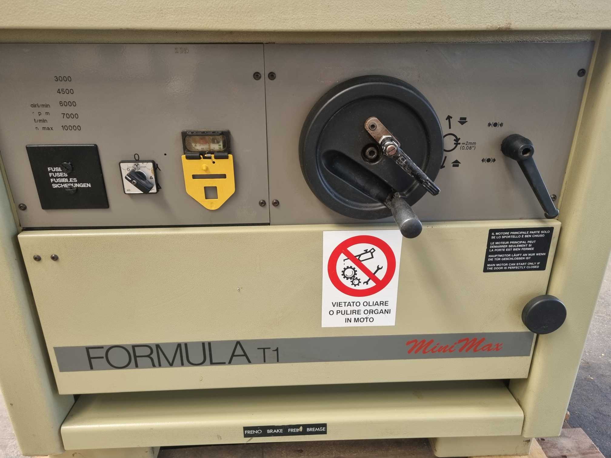 Toupie con trascinatore - MINIMAX FORMULA T1 in vendita - foto 6