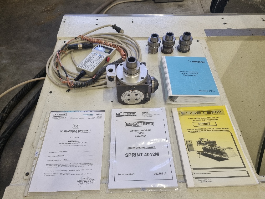 Centro di lavoro cnc a 4 assi - UNITEAM SPRINT 4012-M in vendita - foto 13