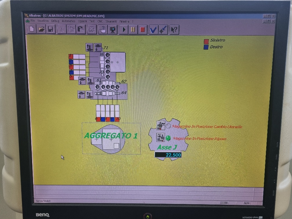 Centro di lavoro cnc a 4 assi - UNITEAM SPRINT 4012-M in vendita - foto 16
