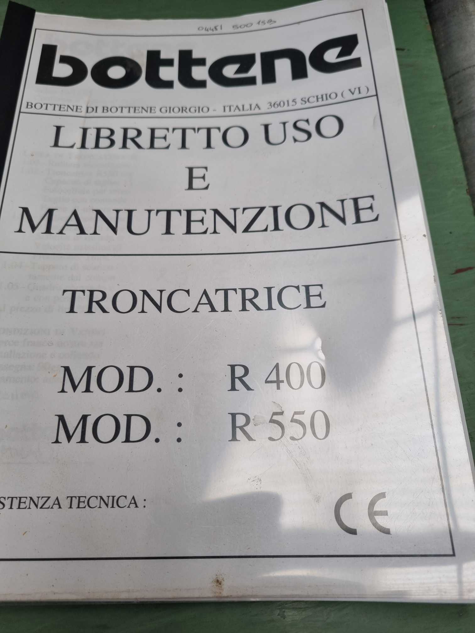 Linea di troncatura - BOTTENE R550 L6000 in vendita - foto 6