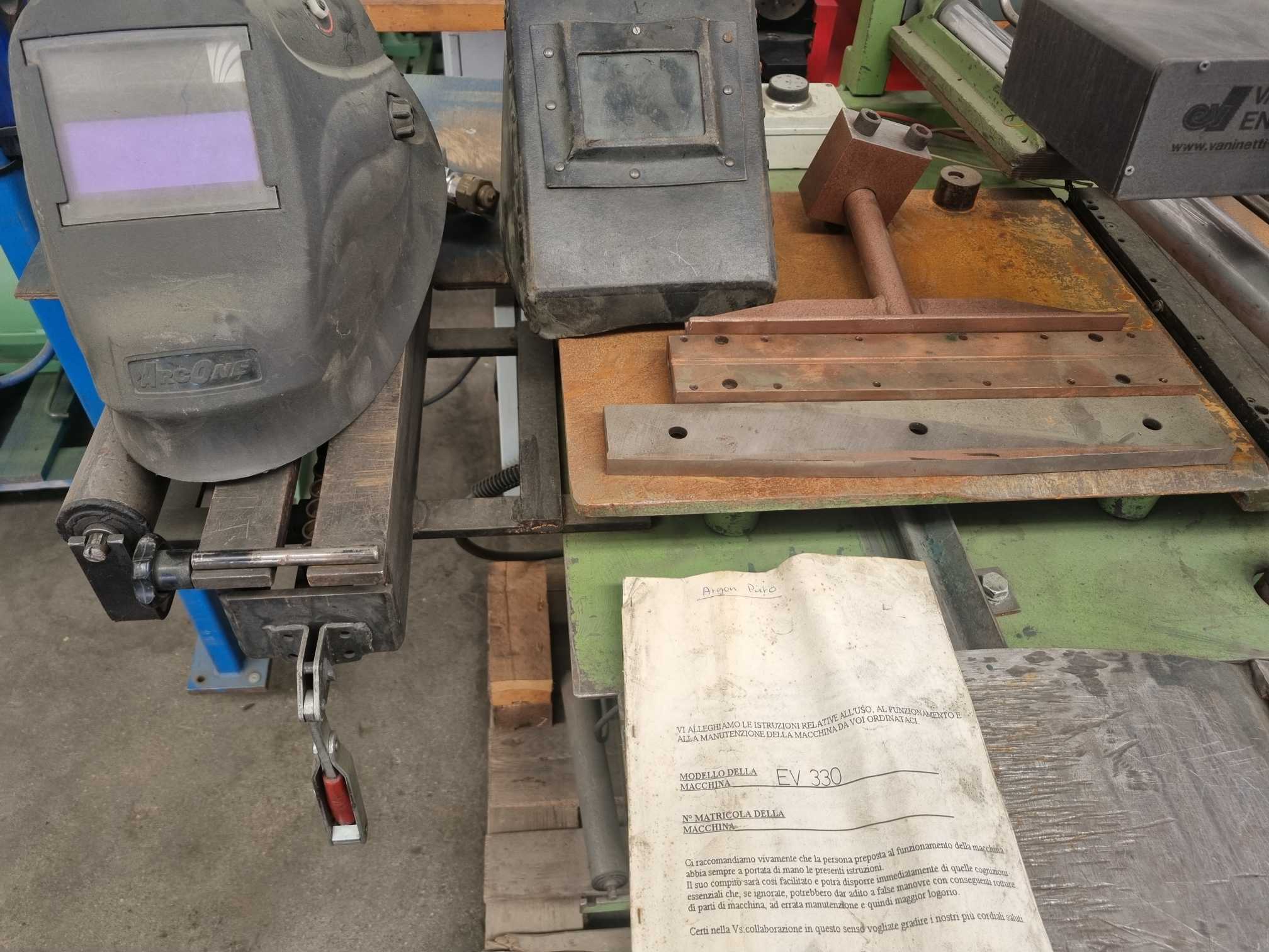 Saldatrice per lame a nastro - VANINETTI EV 330 in vendita - foto 12