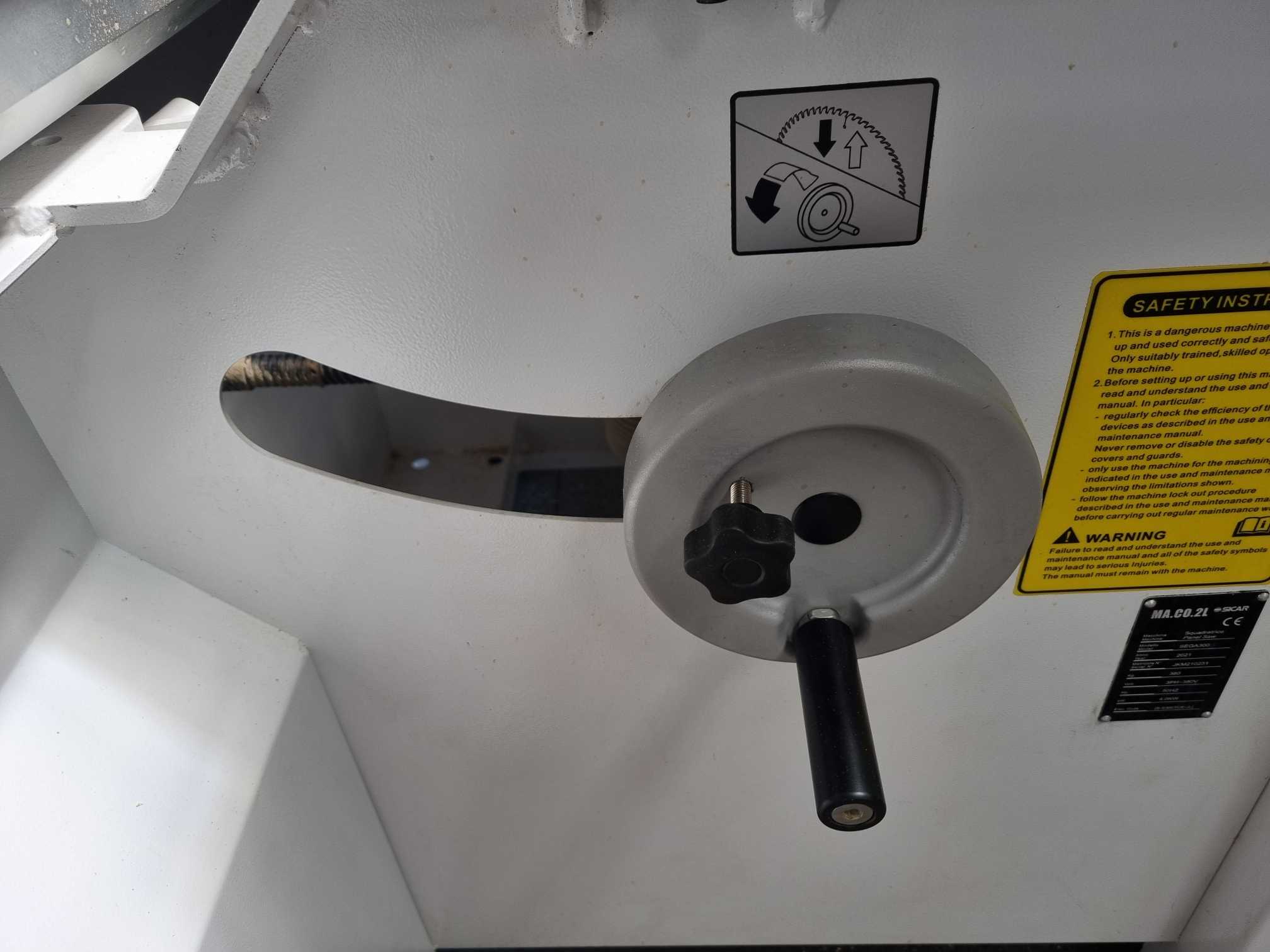 Squadratrice con incisore - SICAR SEGA 300 in vendita - foto 2