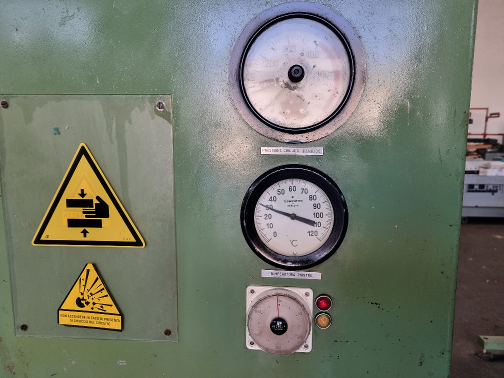 Pressa a caldo doppio vano - SIMI SPM/FL/120 in vendita - foto 11