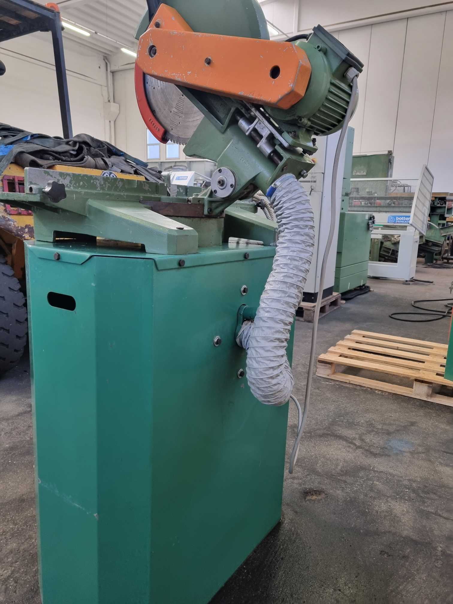 Troncatrice con banco aspirante - STB S4 / OMS B91A in vendita - foto 3