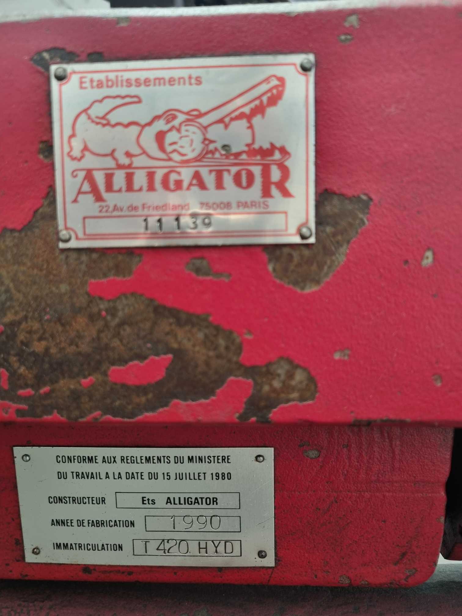 Bombatrice idraulica per lame - ALLIGATOR T420 HYDRO in vendita - foto 6