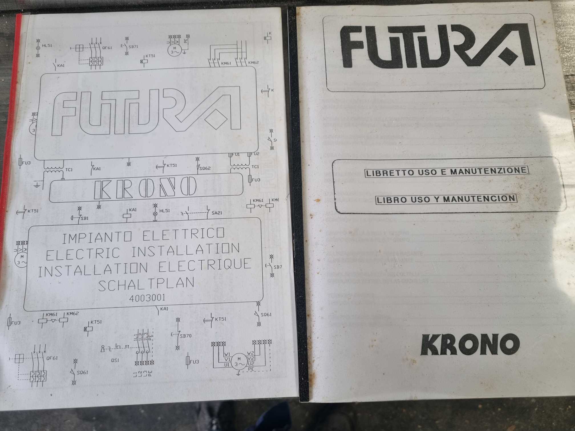 Scorniciatrice / piallatrice  - FUTURA KRONO S 220x160 in vendita - foto 13