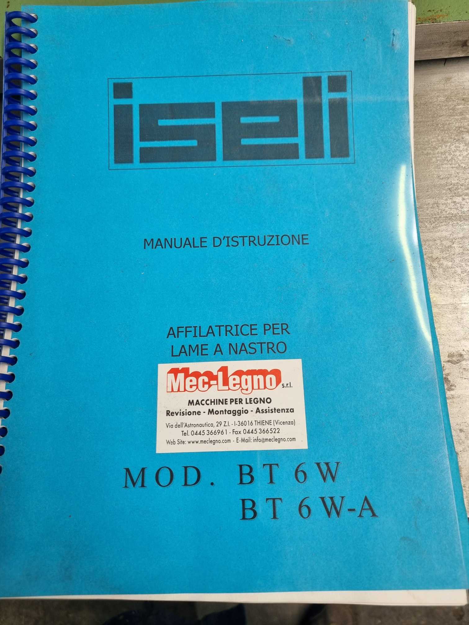 Affilatrice aut. ad per lame a nastro - ISELI BT6W in vendita - foto 10