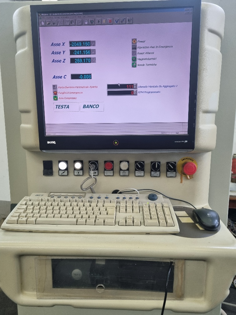 Centro di lavoro cnc a 4 assi - UNITEAM SPRINT 4012-M in vendita - foto 4
