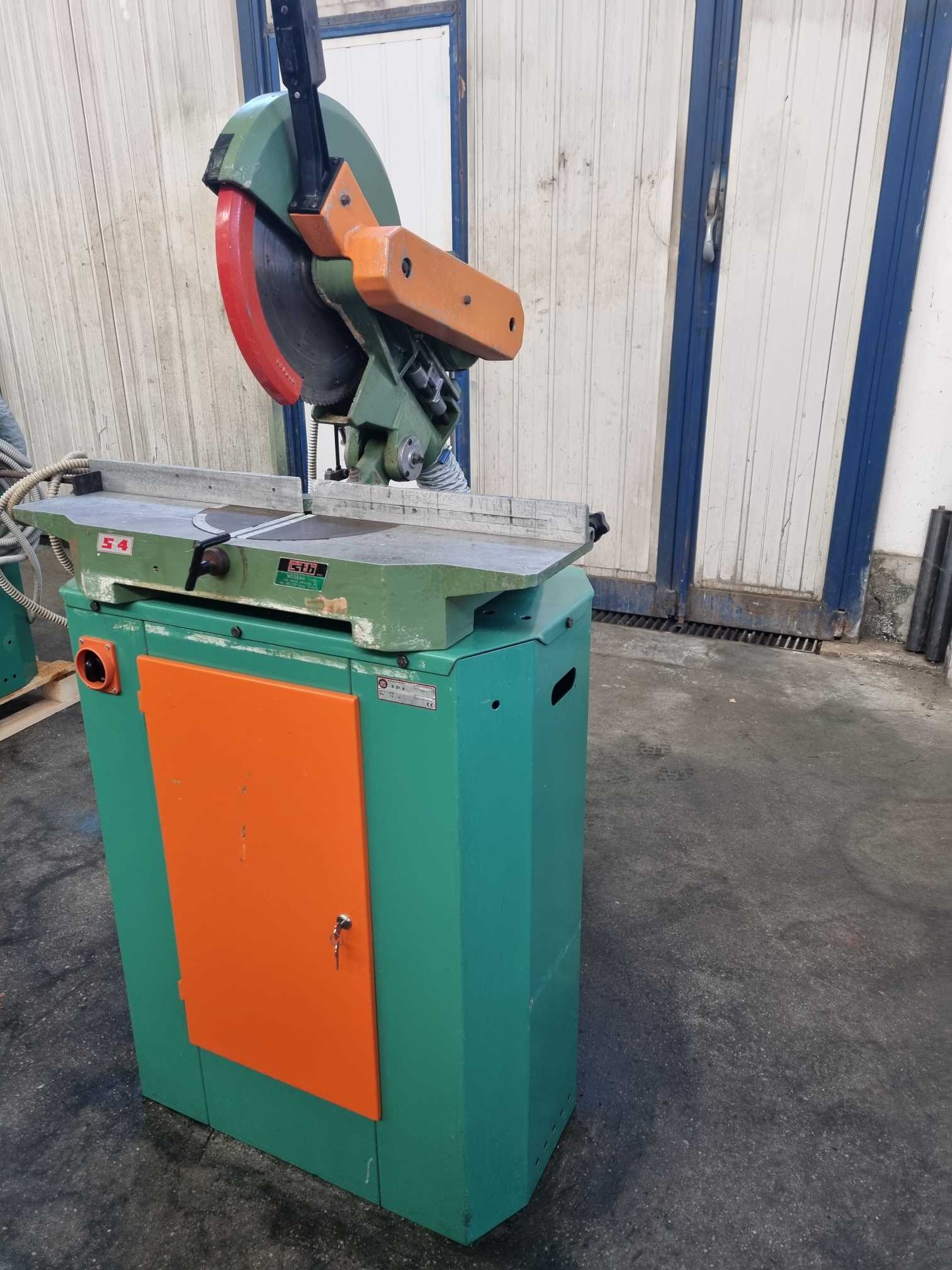 Troncatrice con banco aspirante - STB S4 / OMS B91A in vendita - foto 7