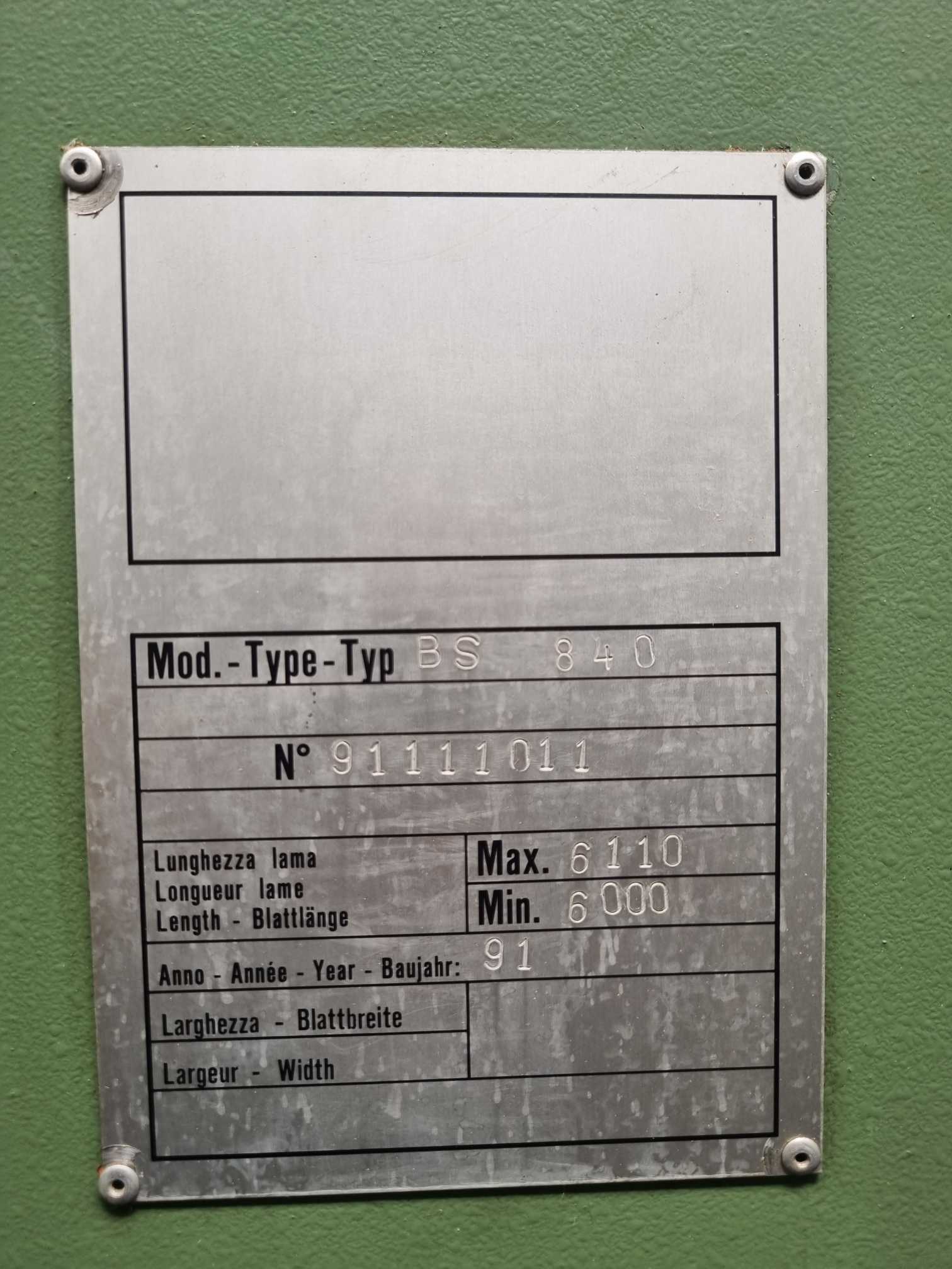 Sega a nastro con refendino - ACM BS 840 in vendita - foto 3