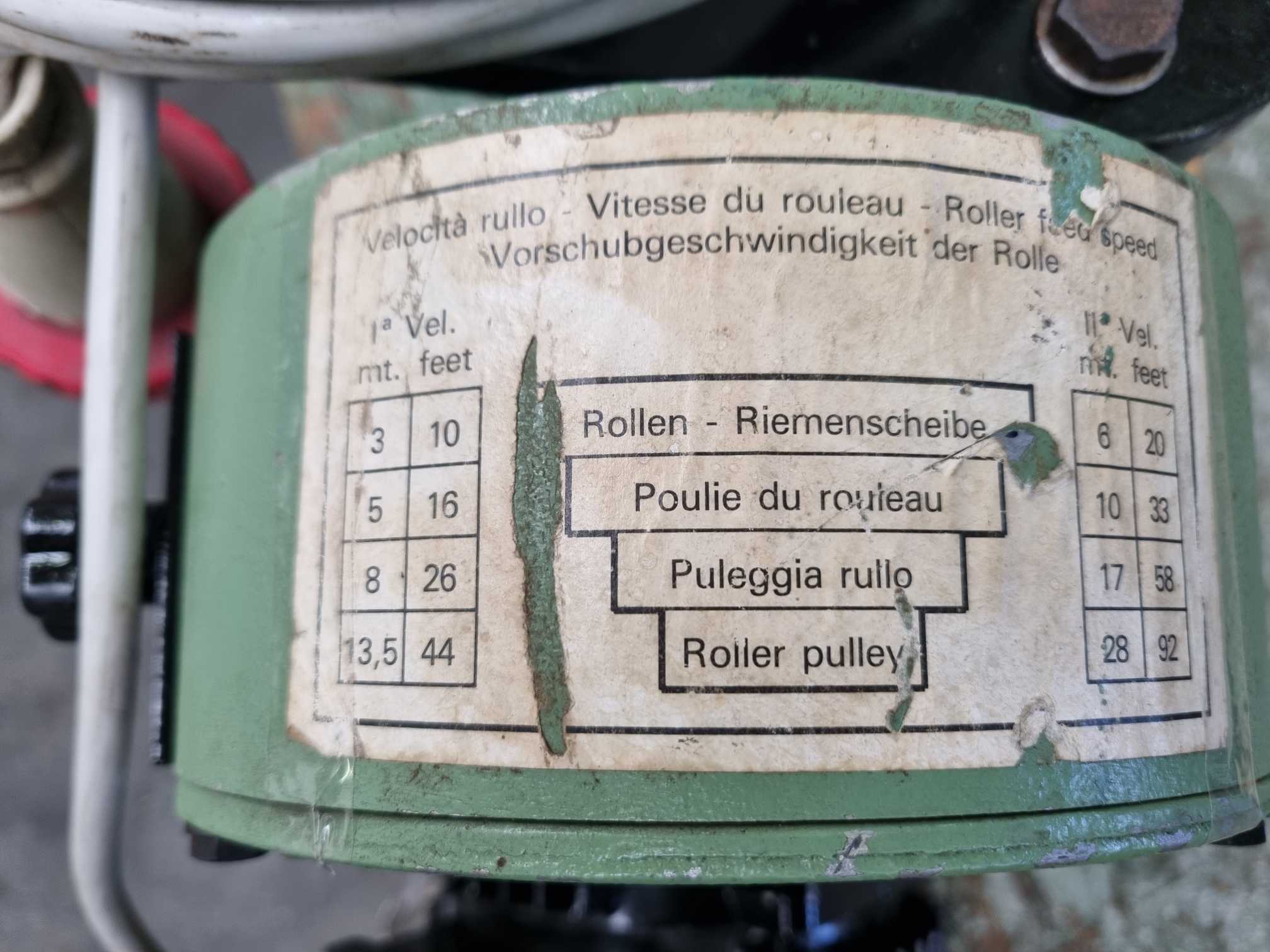 REFENDINO A 8 VELOCITA' per sega a nastro in vendita - foto 3