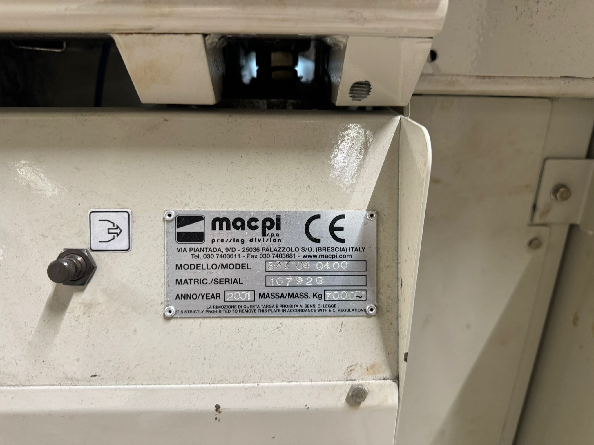 MACCHINA ADESIVATRICE IN CONTINUO MACPI in vendita - foto 3