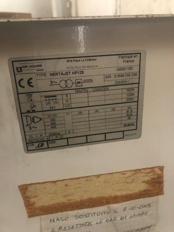 VENDO TAGLIO PLASMA SAF-FRO ALPHATOME 20 in vendita - foto 5