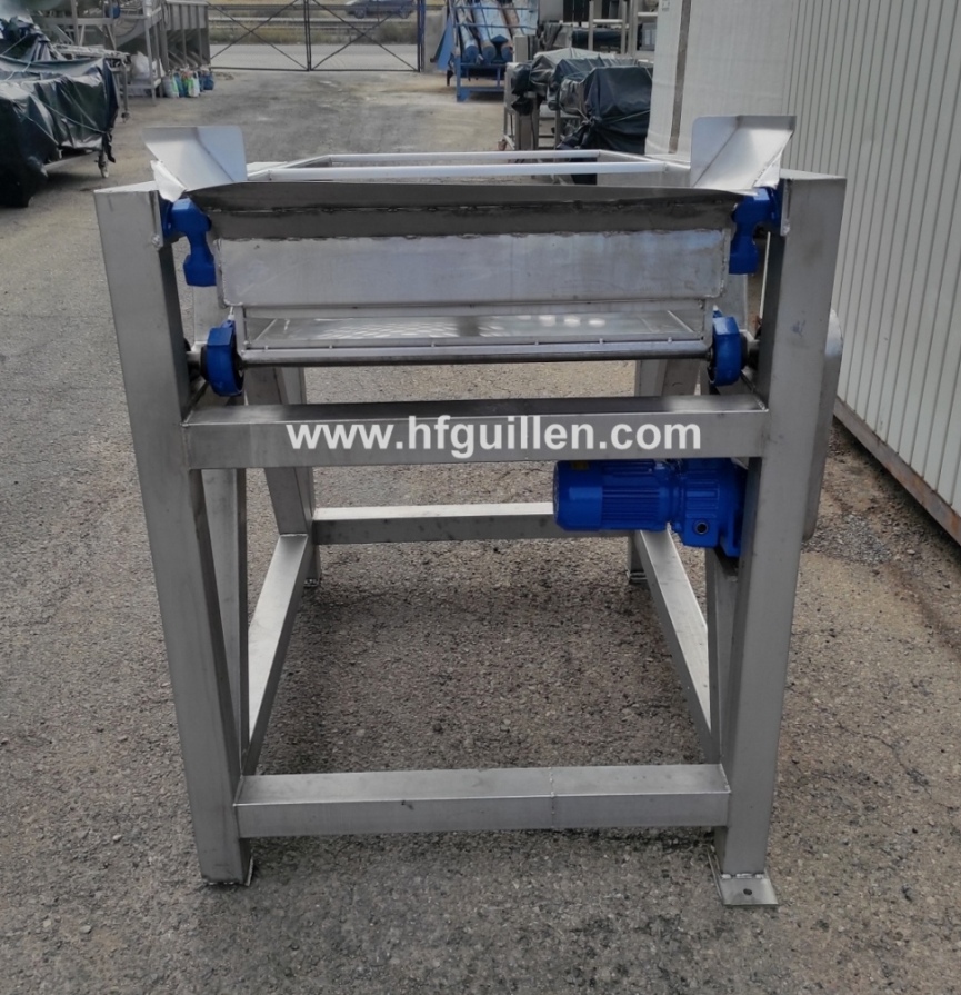 TRASPORTATORE ALLINEATORE VIBRANTE PER PESCHE FMA INOX in vendita - foto 2