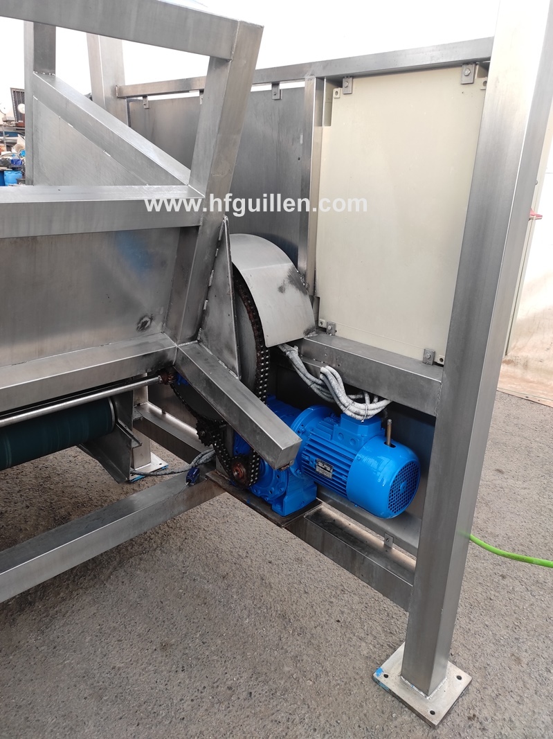 RIBALTATORE PER CASSA-PALLET CON NASTRO DI USCITA in vendita - foto 10