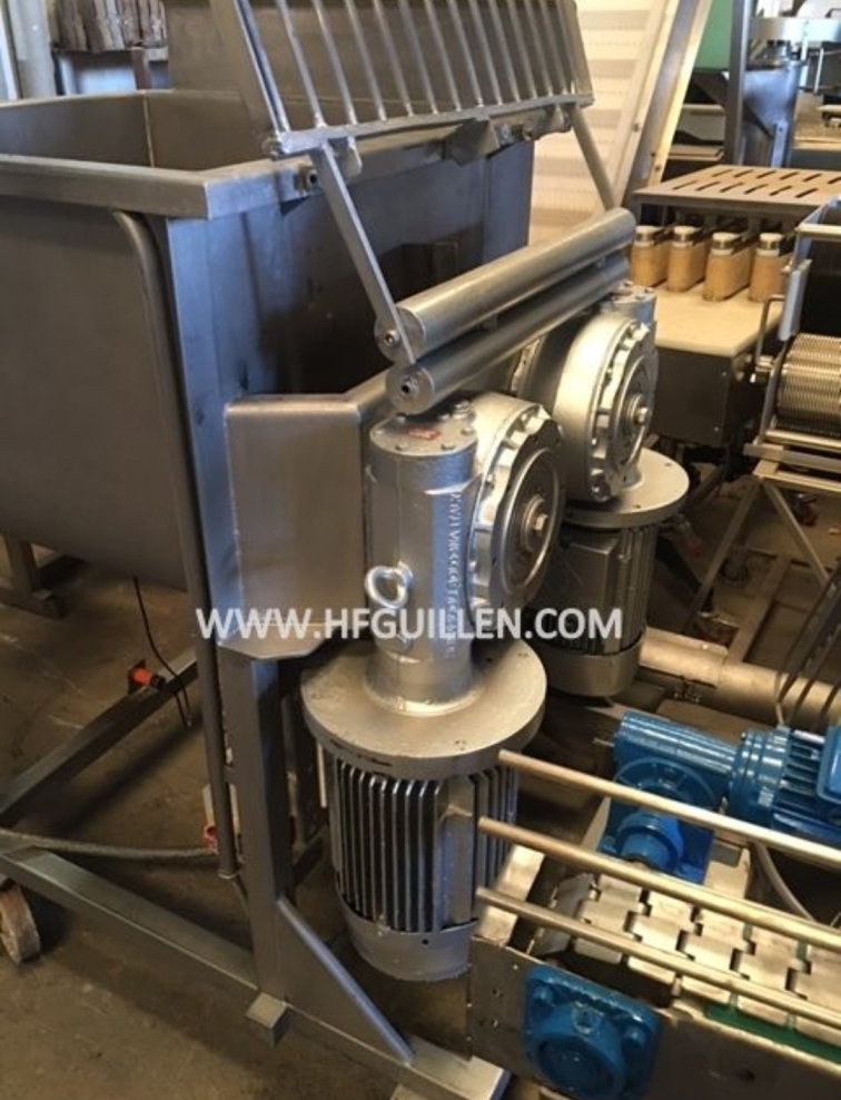 REF-1923 MESCOLATORE IMPASTATRICE PER CARNE 400 LITRI  in vendita - foto 5