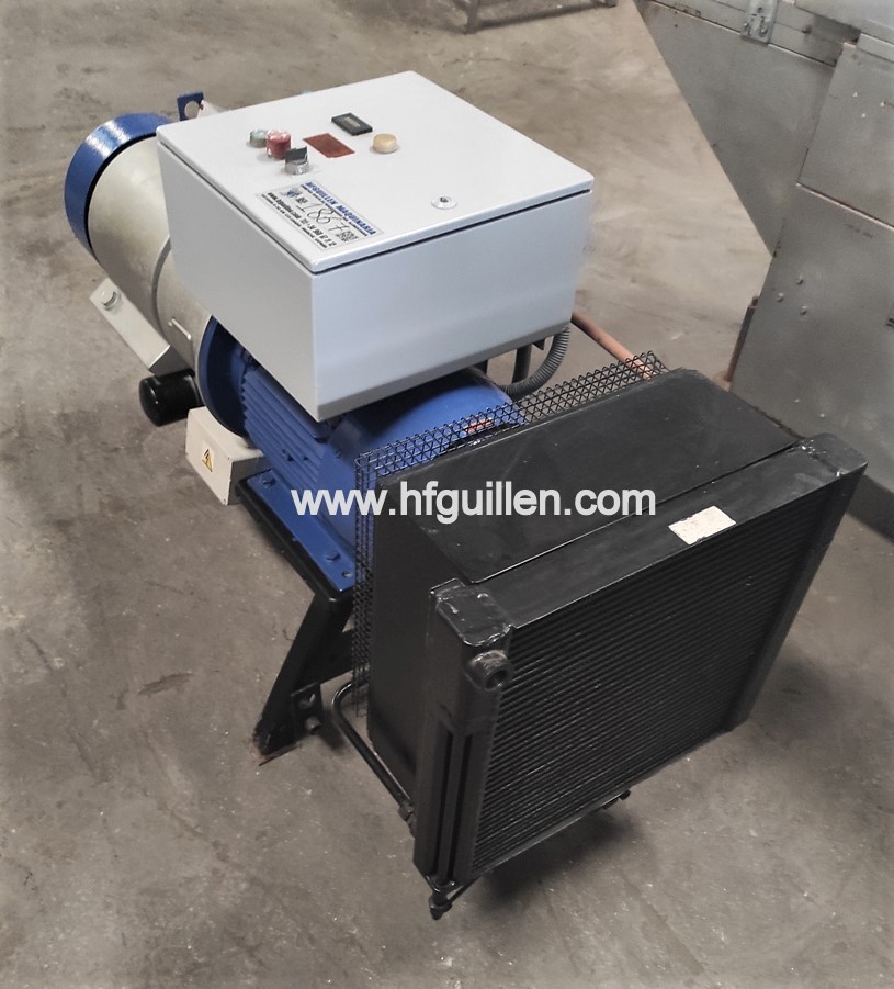 REF-1867 COMPRESSORE ARIA ROTATIVO A PALETTE HYDROVANE in vendita - foto 4