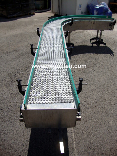 REF-1071 NASTRO TRASPORTATORE MODULARE A CURVA 90º in vendita - foto 7