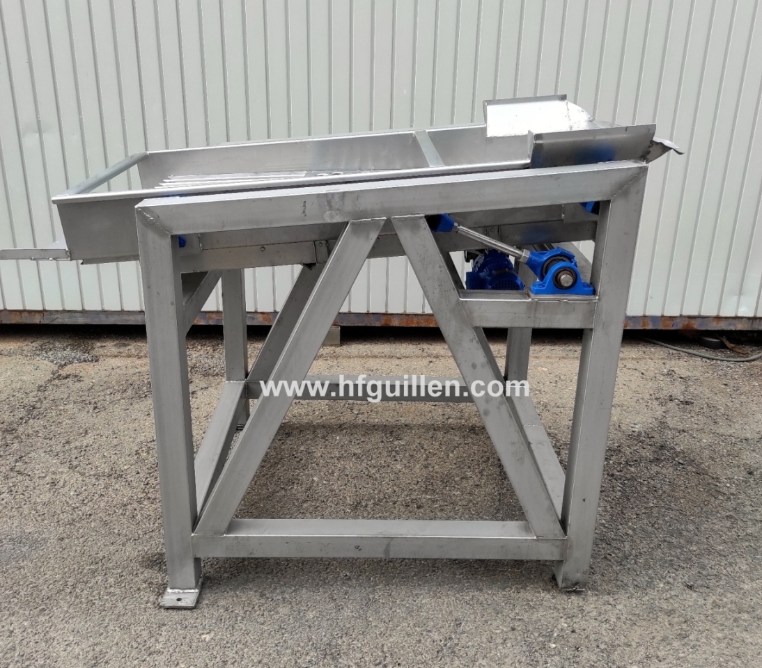 TRASPORTATORE ALLINEATORE VIBRANTE PER PESCHE FMA INOX in vendita - foto 1