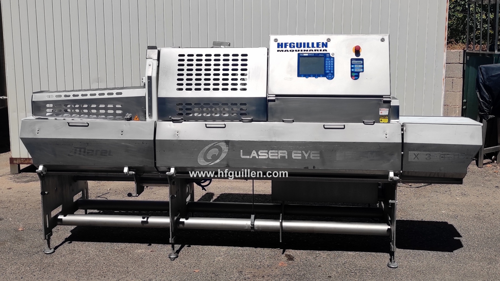 TAGLIERINA PORZIONATRICE MAREL LASER EYE IPM3 X300 in vendita - foto 2