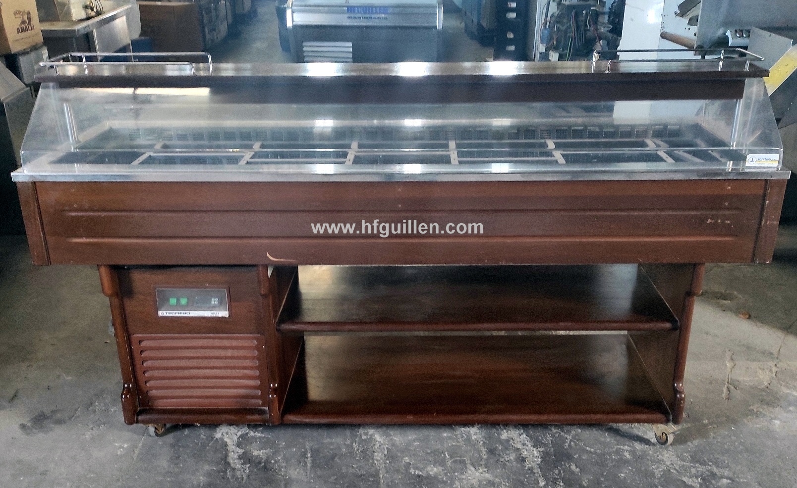 REF-2463 VETRINA BUFFET REFRIGERATA TECFRIGO in vendita - foto 1