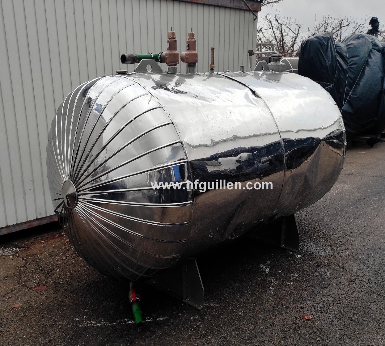 REF-2618 SCAMBIATORE DI CALORE TUBOLARE 3.000 LITRI in vendita - foto 2