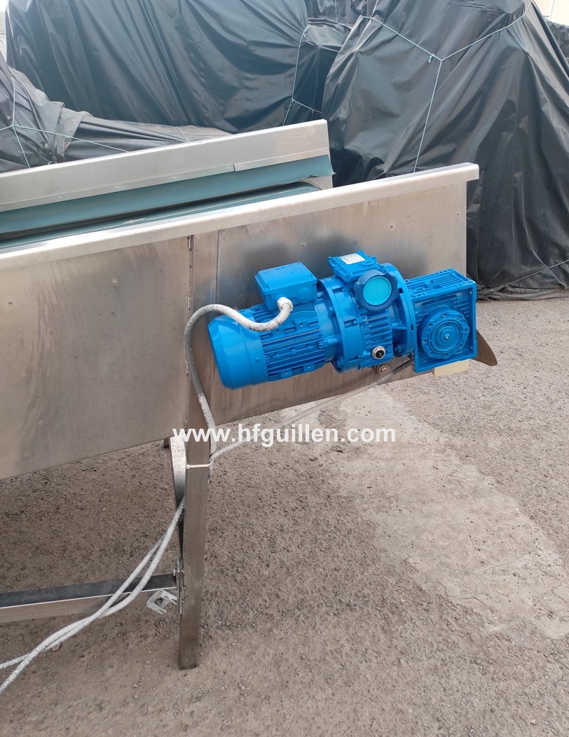 RIBALTATORE PER CASSA-PALLET CON NASTRO DI USCITA in vendita - foto 14