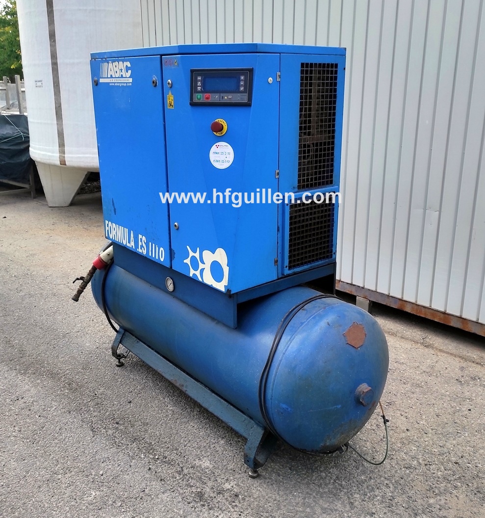 COMPRESSORE ROTATIVO A VITE CON ESSICCATORE ABAC in vendita - foto 4