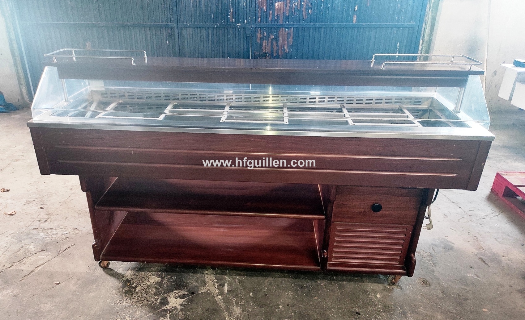 REF-2463 VETRINA BUFFET REFRIGERATA TECFRIGO in vendita - foto 2