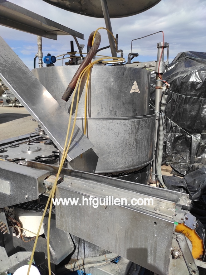 AGGRAFFATRICE FMC A 4 TESTE CON RIEMPITRICE SOTTOVUOTO in vendita - foto 3