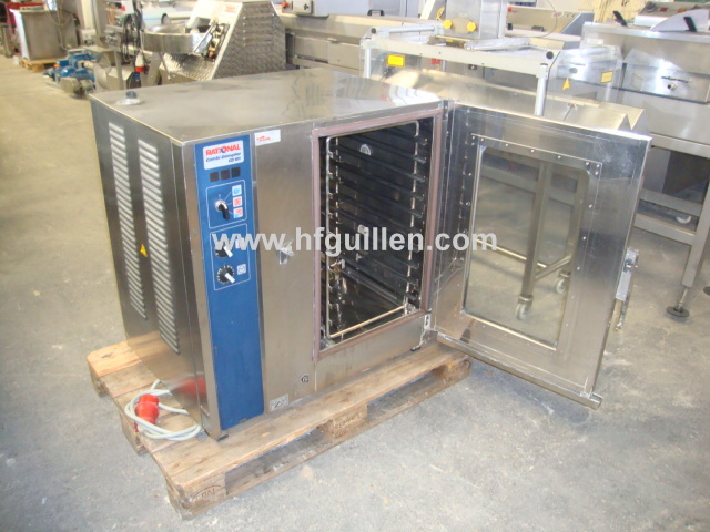 REF-1050 FORNO RATIONAL COMBI STEAMER CD101 10 TEGLIE in vendita - foto 1