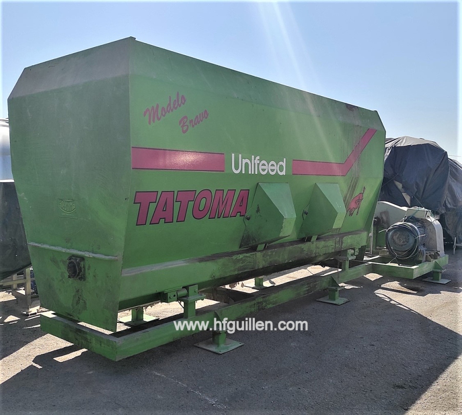 MISCELATORE UNIFEED TATOMA 6.000 KG CON CELLE DI CARICO in vendita - foto 1