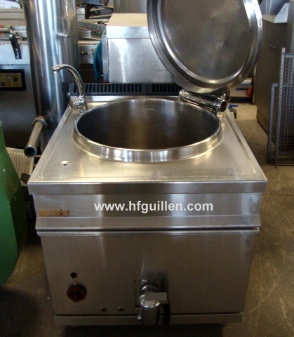 REF-1393 CUOCITORE INDUSTRIALE A GAS REPAGAS 150 LITRI in vendita - foto 2