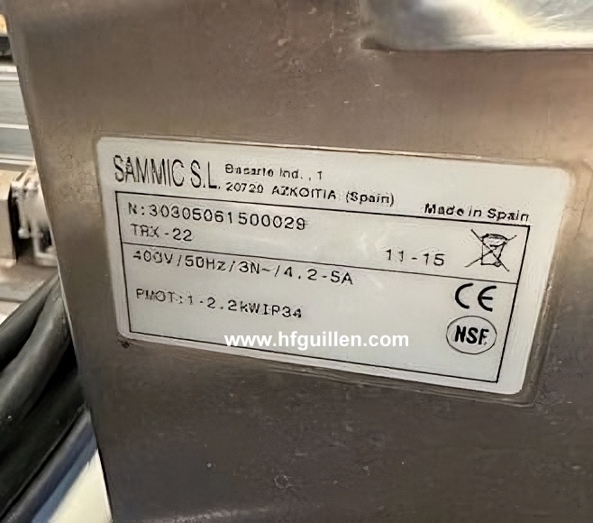 TURBO-FRANTUMATORE SAMMIC TRX-22 in vendita - foto 8