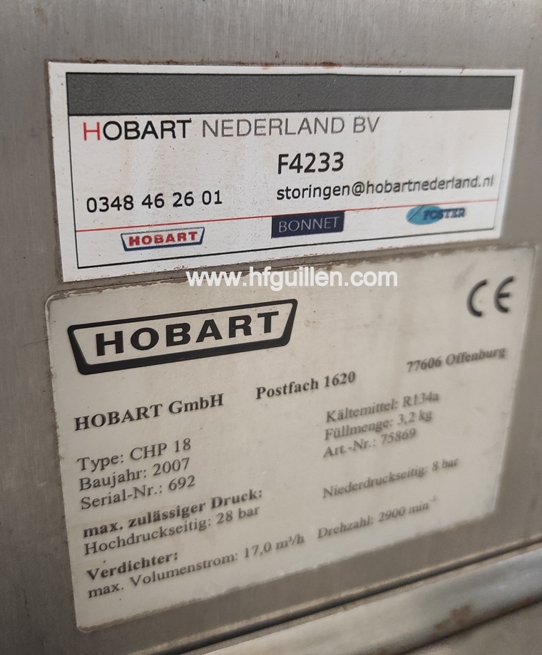 REF-2368 LAVASTOVIGLIE A CESTO TRAINATO HOBART CNA-L in vendita - foto 8