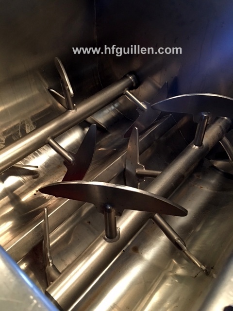 REF-1923 MESCOLATORE IMPASTATRICE PER CARNE 400 LITRI in vendita - foto 7