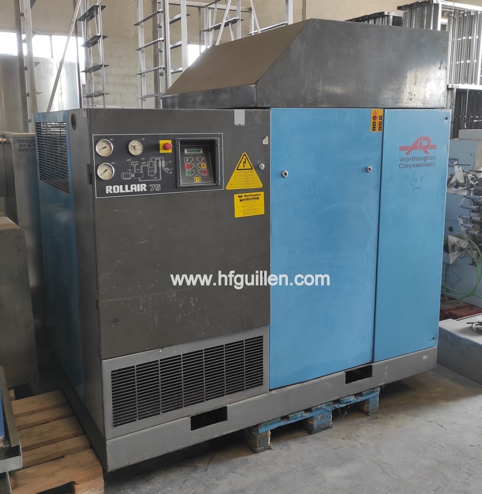 COMPRESSORE A VITE WORTHINGTON CREYSSENSAC ROLLAIR in vendita - foto 1