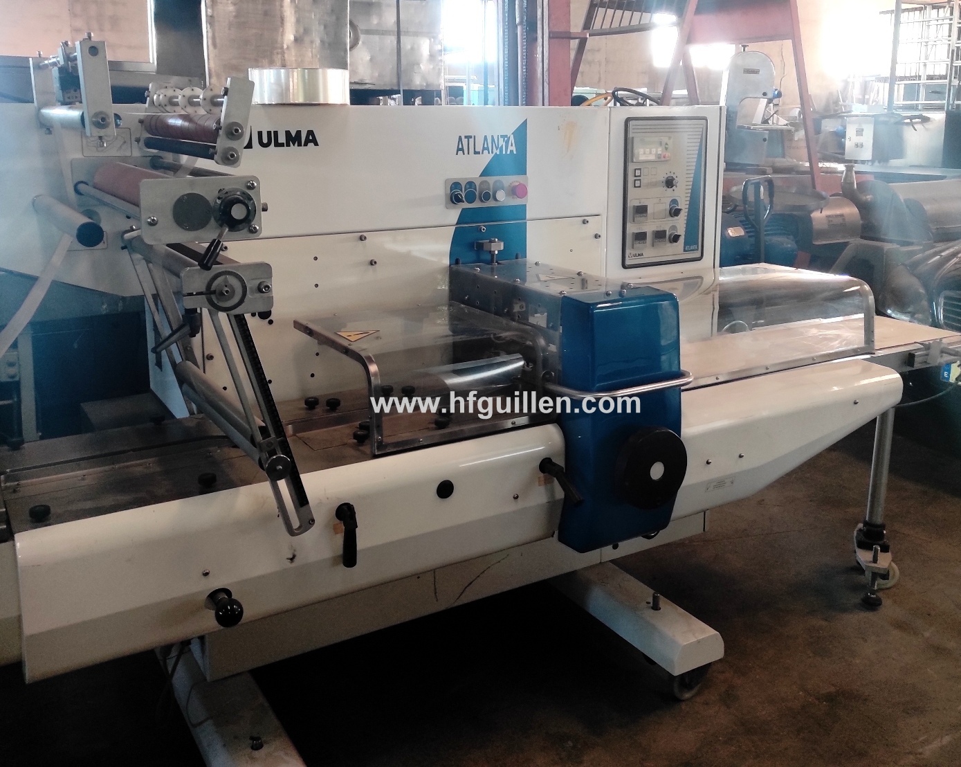 CONFEZIONATRICE FLOW PACK ULMA ATLANTA DOPPIA GANASCIA  in vendita - foto 2