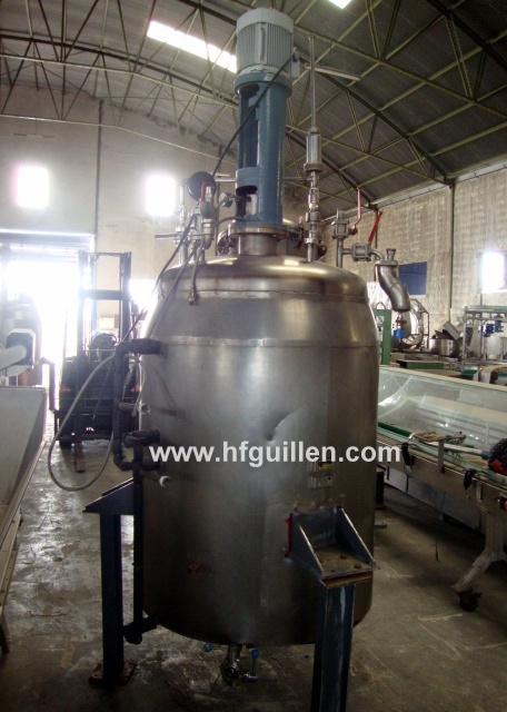 REF-54 REATTORE A SERBATOIO AGITATO 900 LITRI in vendita - foto 2