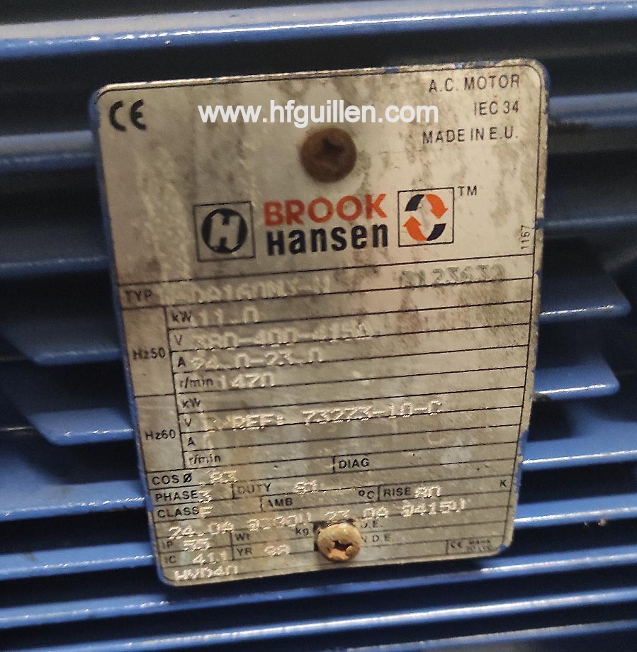 REF-1866 COMPRESSORE ARIA ROTATIVO A PALETTE HYDROVANE in vendita - foto 6