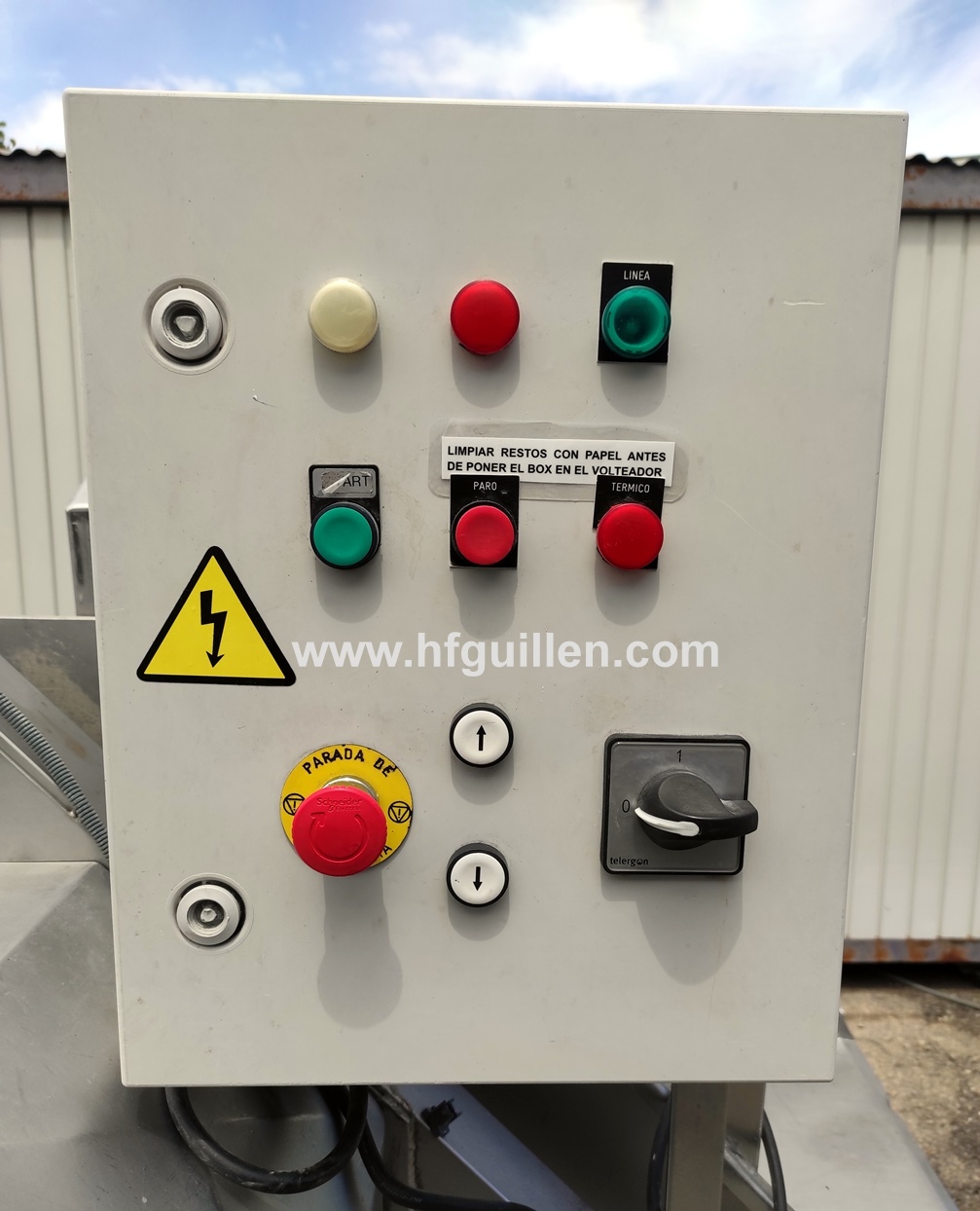 REF-2513 RIBALTATORE PER CASSA-PALLET PALINOX VO-600 in vendita - foto 7