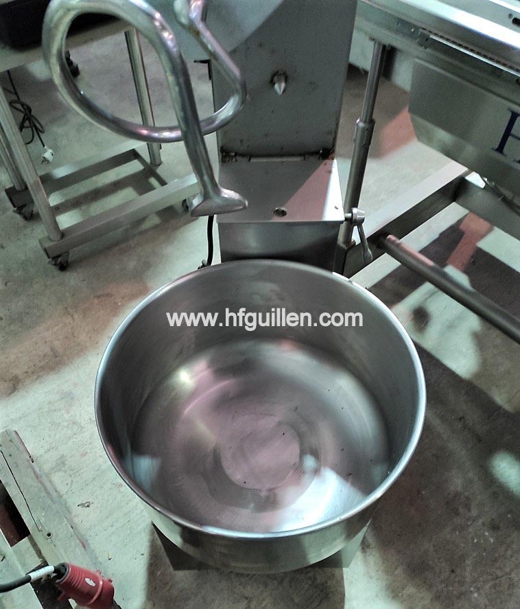 MESCOLATORE IMPASTATRICE PER CARNE FUERPLA 50 LITRI in vendita - foto 3