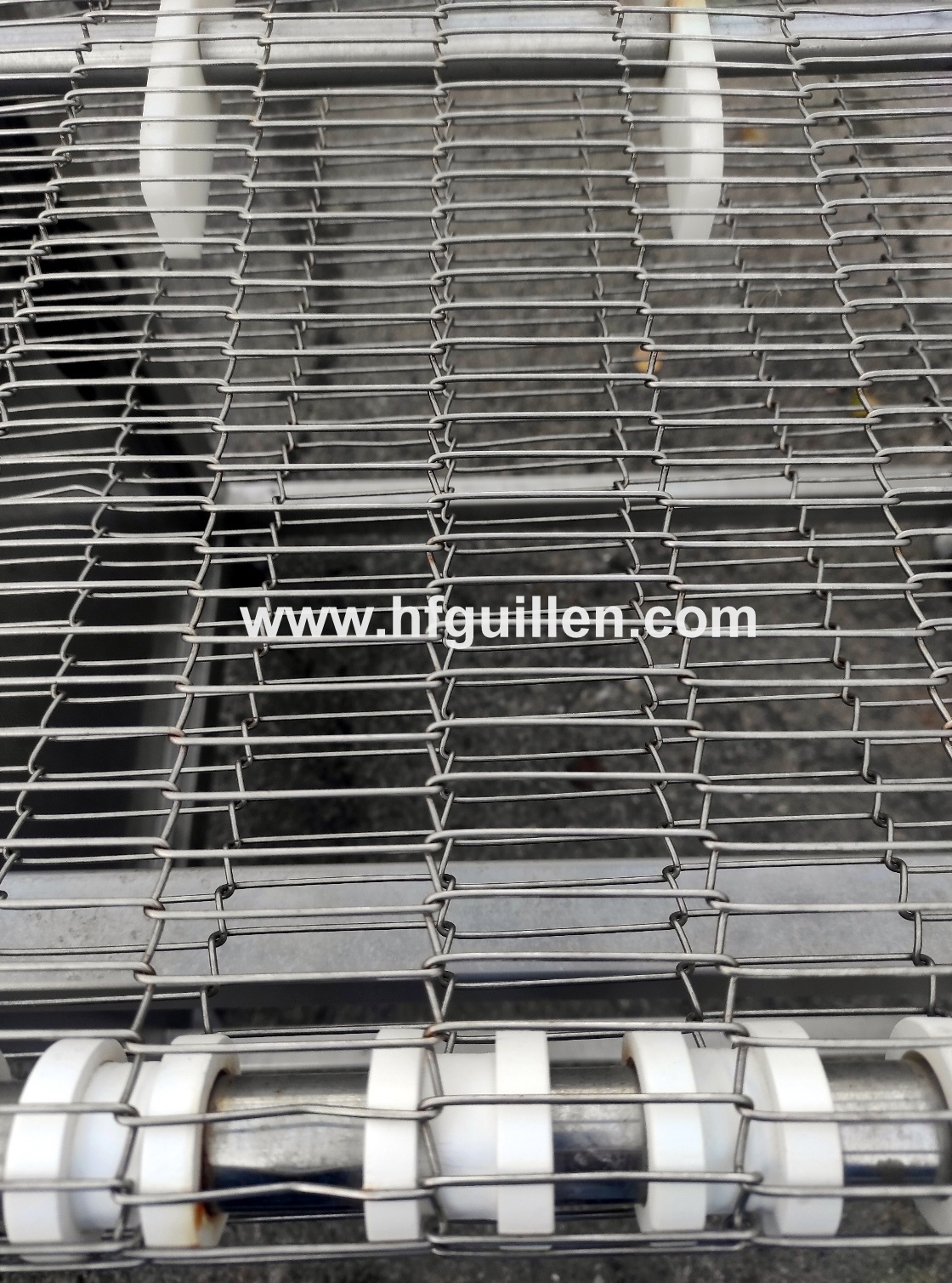 NASTRO TRASPORTATORE RETE METALLICA INOX CON VARIATORE in vendita - foto 5