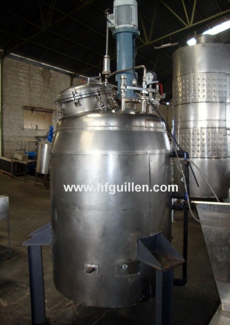 REF-54 REATTORE A SERBATOIO AGITATO 900 LITRI in vendita - foto 4