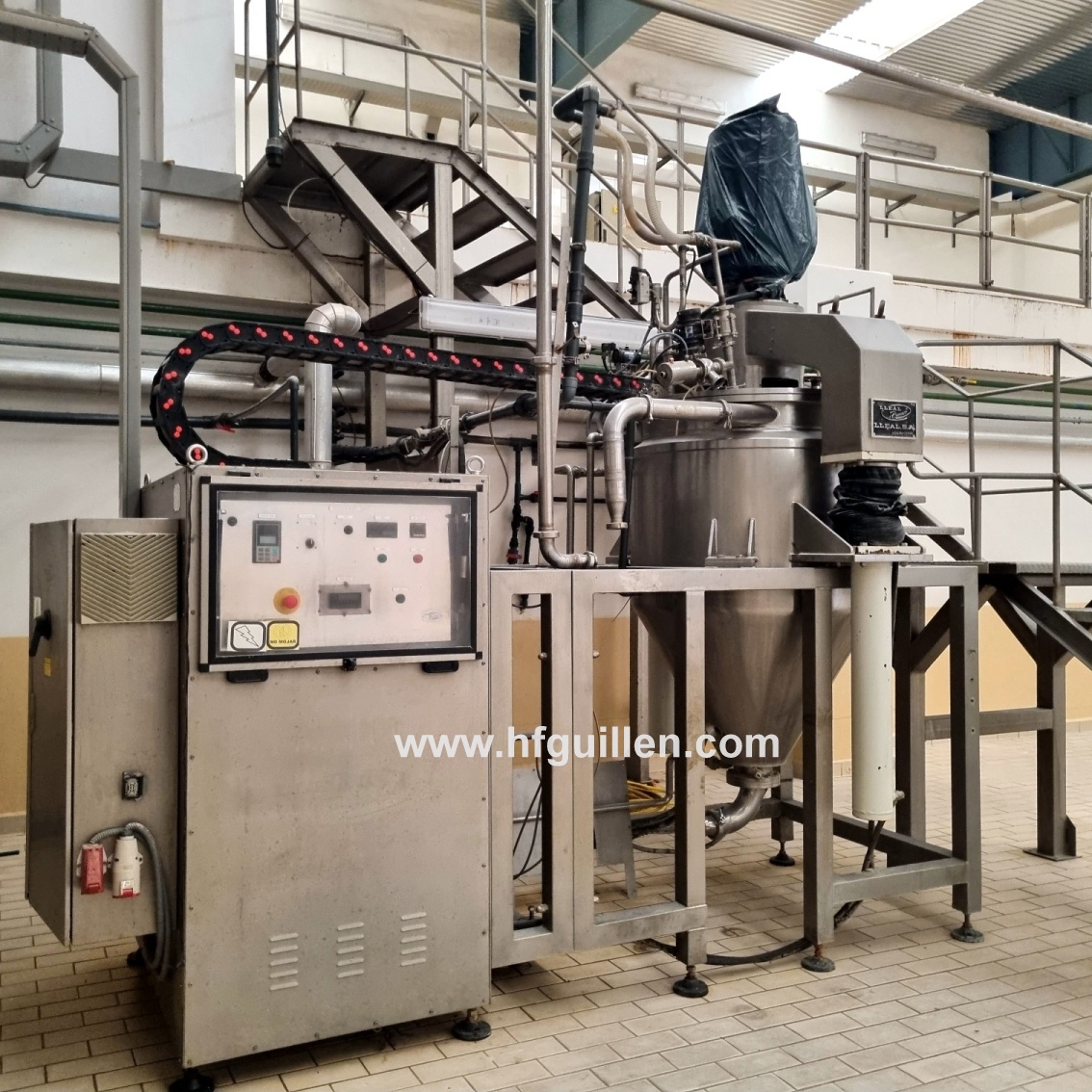 MISCELATORE SOTTOVUOTO PRODOTTI LIQUIDI-VISCOSI MAX-MIX in vendita - foto 2