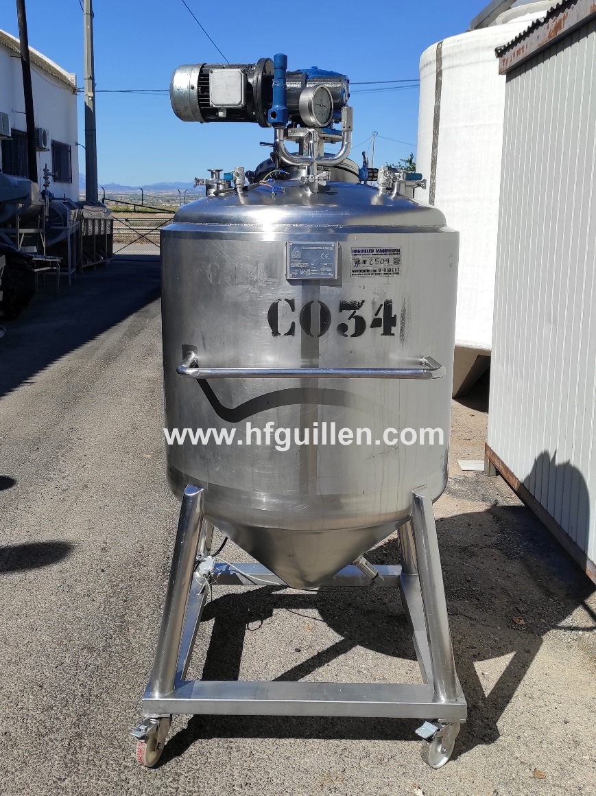 REF-2509 SERBATOIO ISOTERMICO INOX CON AGITATORE in vendita - foto 1